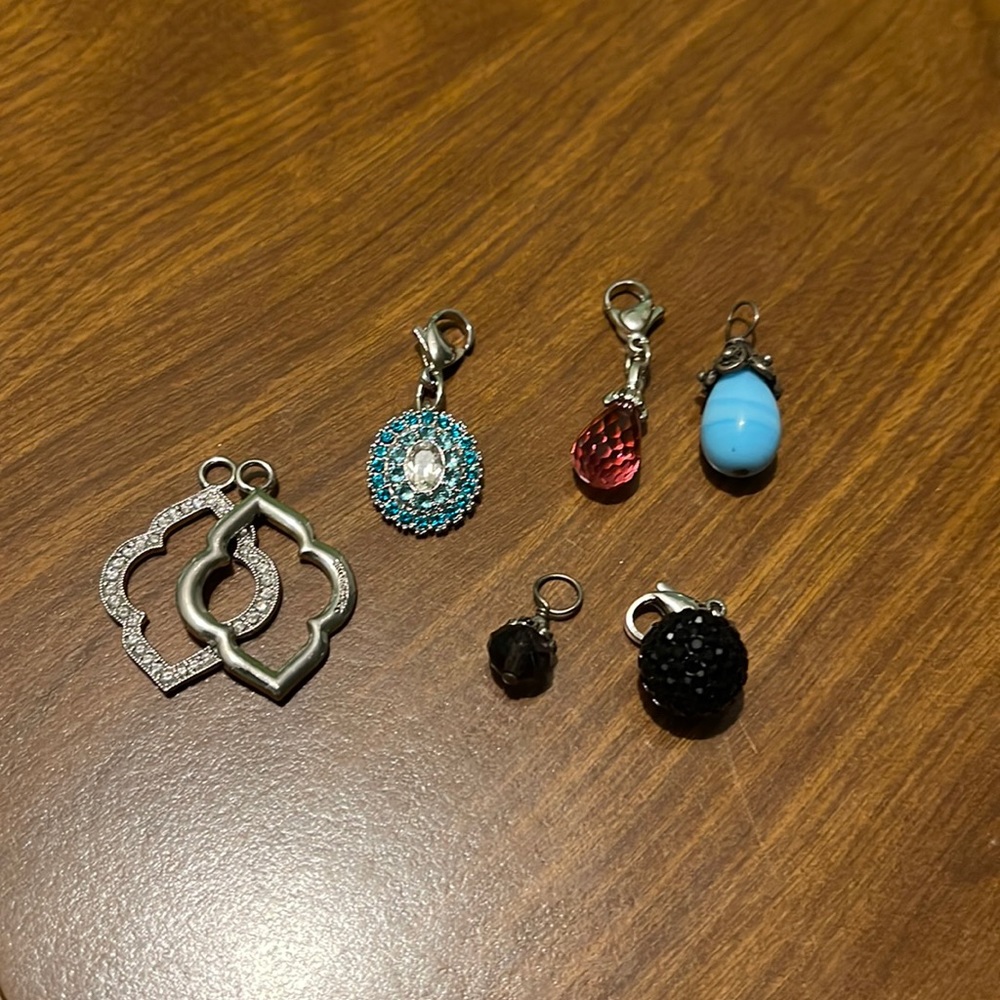 Lot of 7 necklace charms